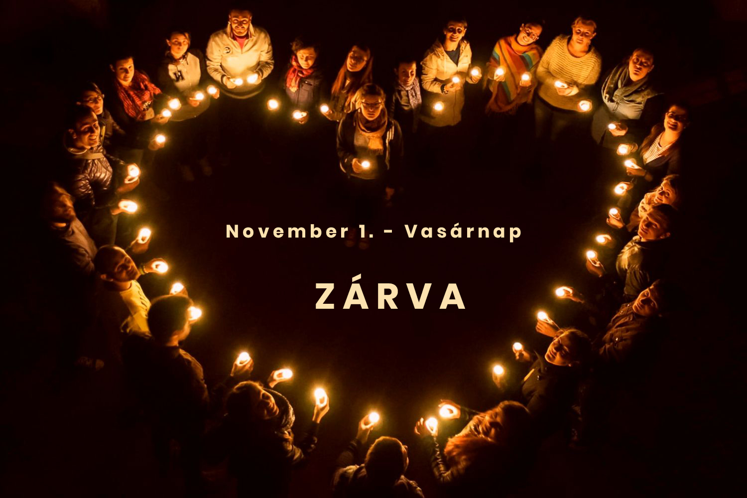 2026. november 1. zárva
